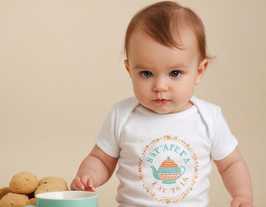 Baby Tee Shirt: Stilvolle Kleidung für kleine Teeliebhaber