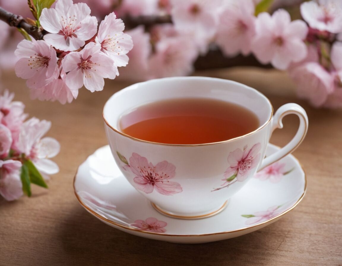 Gesundheitsvorteile von Kirschblüten-Tee - Kirschblüten-Tee: Ein Hauch von japanischer Kultur in Deiner Tasse