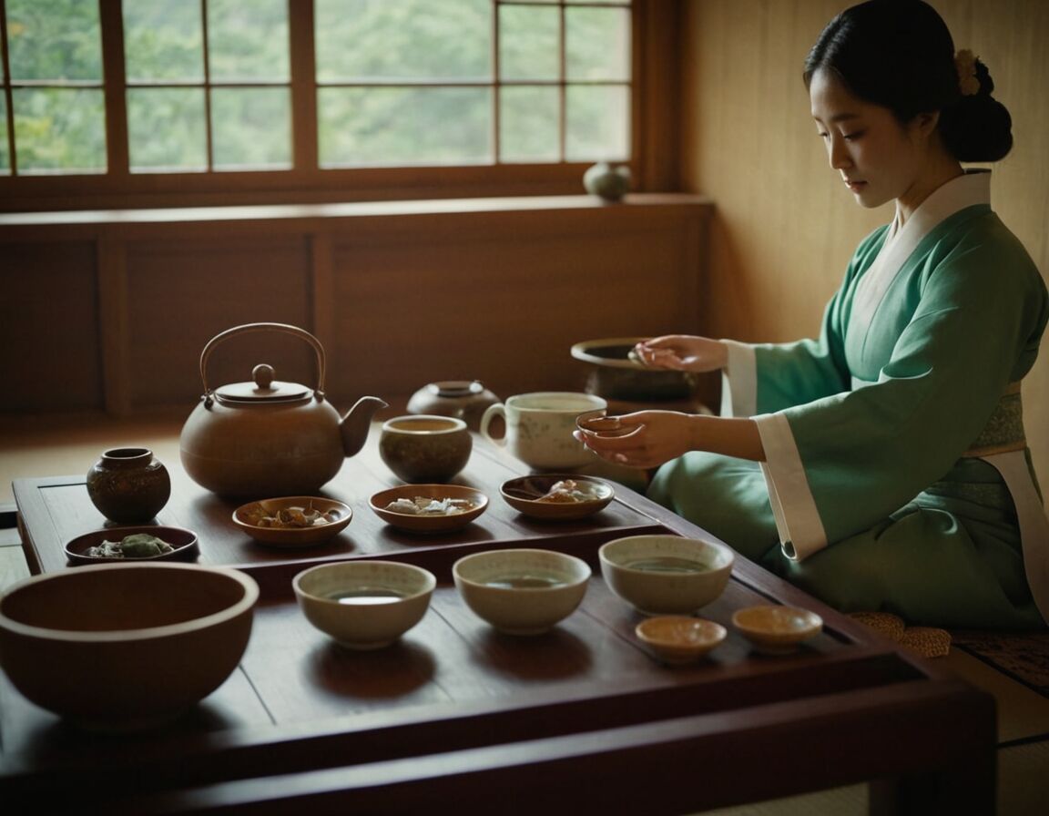 Feiertagstee: Besondere Zubereitungen zu festlichen Anlässen   - Koreanischer Tee: Traditionelle Sorten und ihre Besonderheiten